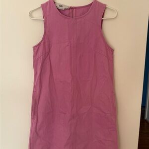 Elegant Pink Sleeveless Dress